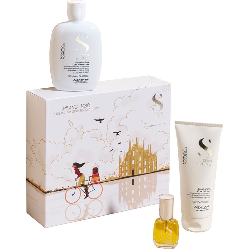 Alfaparf Semi Di Lino Holiday Kit Diamond 2025