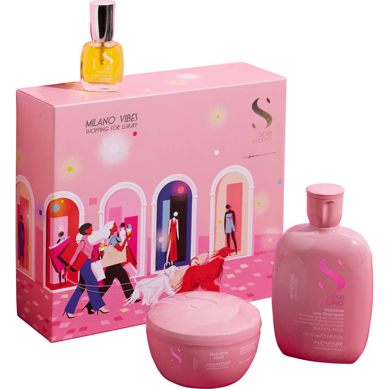 Alfaparf Semi Di Lino Holiday Kit Moisture 2025
