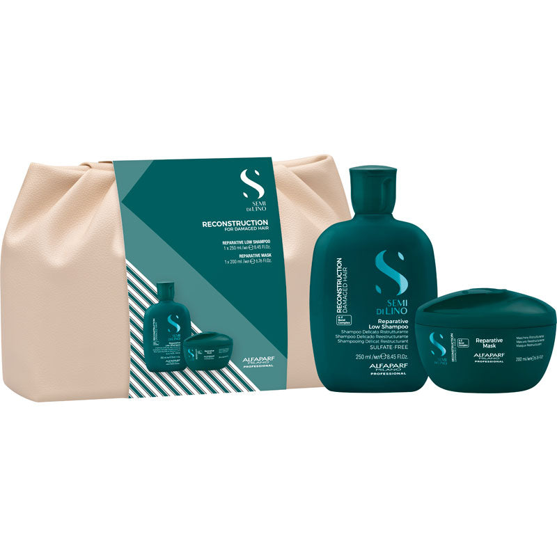Alfaparf Semi Di Lino Scalp Renew 2026 Kit - Energizing Shampoo 250ml and Energizing Lotion 10ml