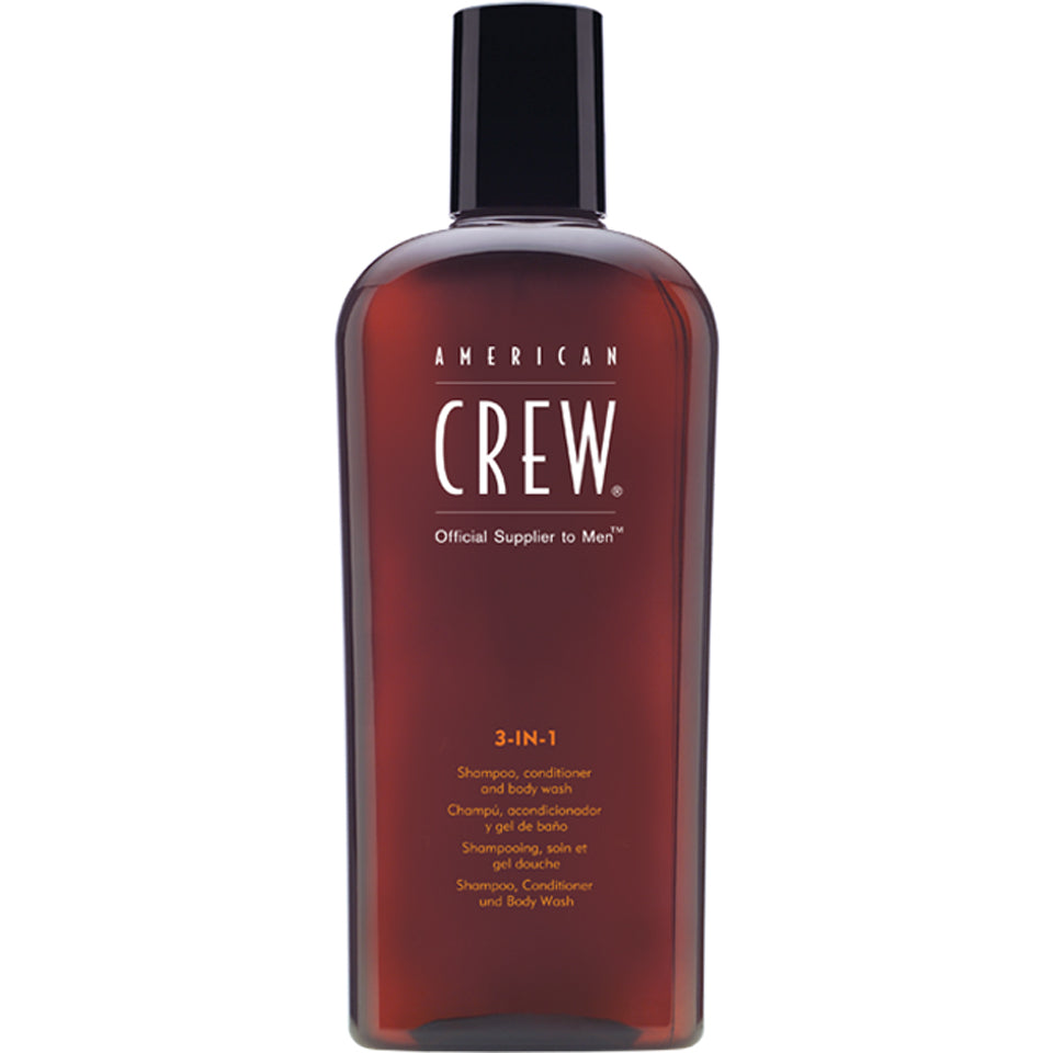 American Crew 3-In-1 Shampoo, Conditioner and Body Wash 250ml