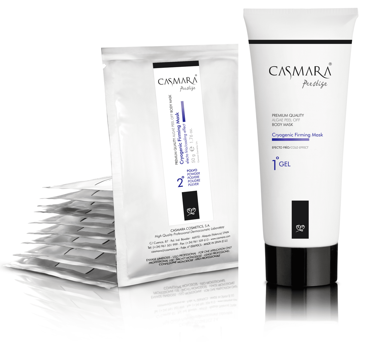 Casmara Cryogenic Firming Algae Peel Off Body Mask