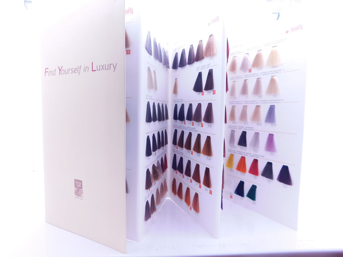 Luxury Mobile Colour Chart