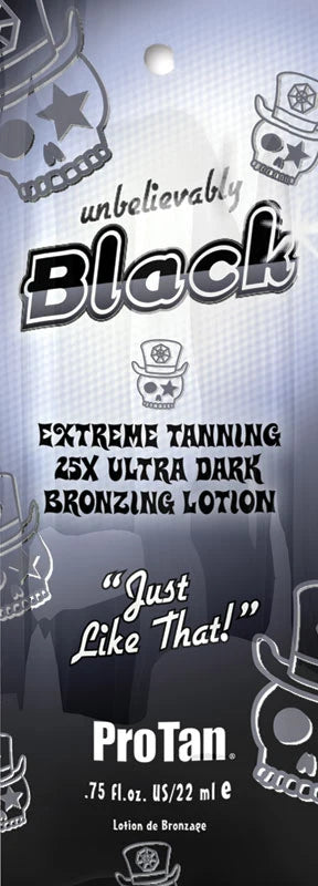 Pro Tan Unbelievably Black 22ml Sachet