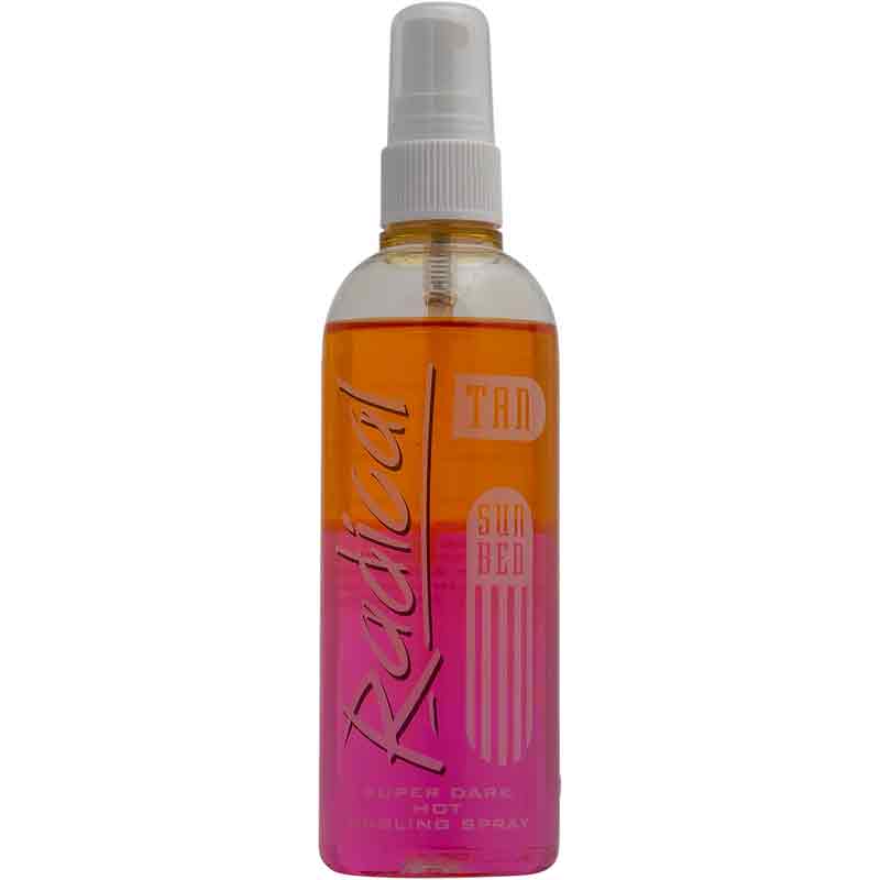 Radical Tan Super Dark Hot Tingling Tanning Oil Spray 165ml