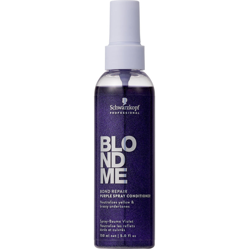 Schwarzkopf Professional BLONDME Bond Repair Purple Spray Hair Conditioner 150ml