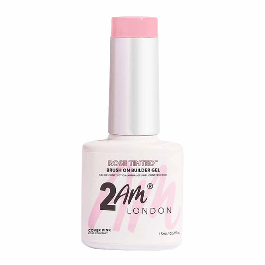 2AM London Brush on Builder Gel - Rose Tinted 15ml