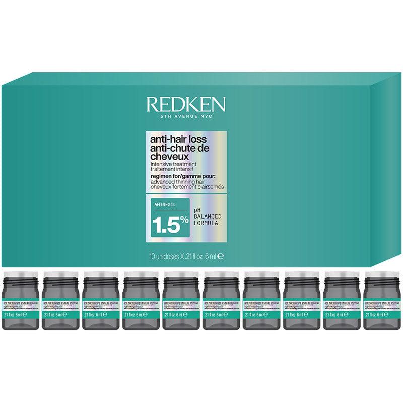 Redken Anti-Hair Loss Intensive Hair Treatment 6ml - Pack of 10