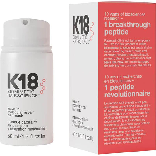K18 Leave-in Molecular Repair Hair Mask 50ml