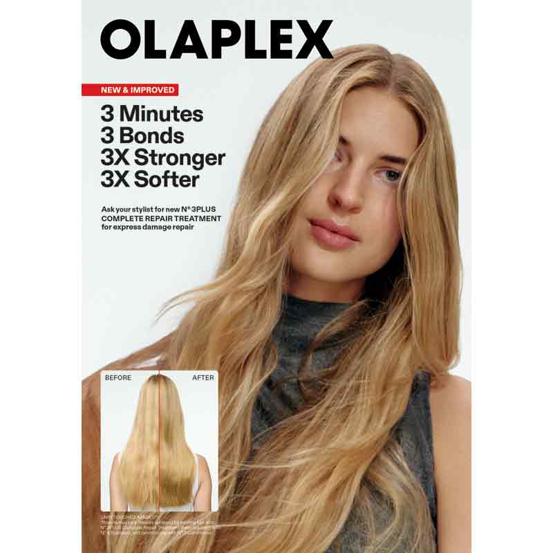 Olaplex No.3 Plus Complete Repair Hair Treatment Tent Card