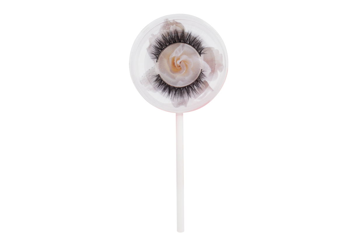 Lash FX Lollipop Strip Lashes White Rose