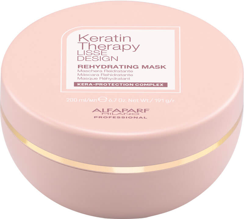 Alfaparf Lisse Design Keratin Therapy Rehydrating Mask 200ml NEW FORMULA