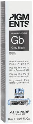 Alfaparf Pigments, Metallic Grey Black 8ml (6)