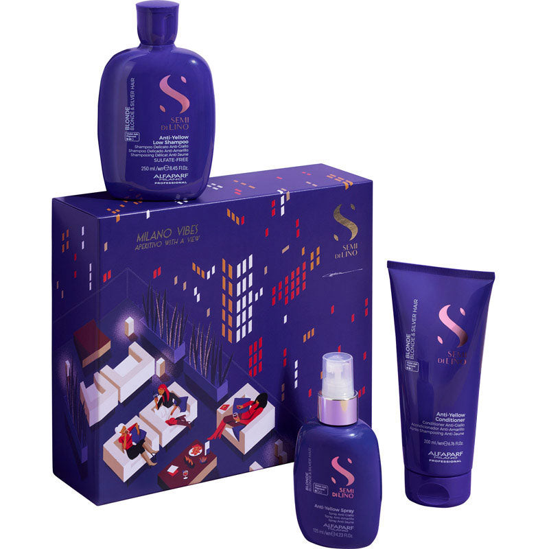 Alfaparf Semi Di Lino Holiday Kit Blonde 2025