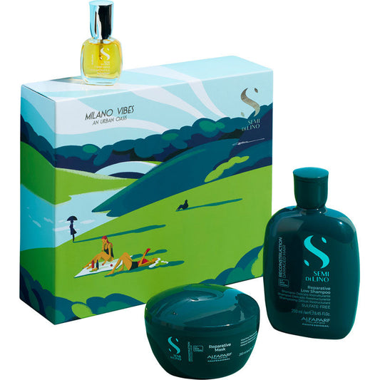Alfaparf Semi Di Lino Holiday Kit Reconstruct 2025