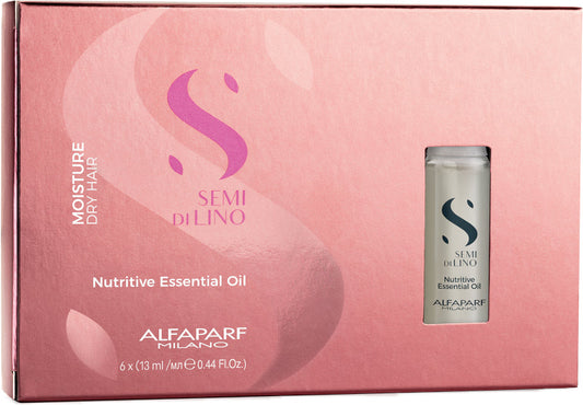 Alfaparf Semi Di Lino Moisture Nutritive Essential Oil 6 x 13ml