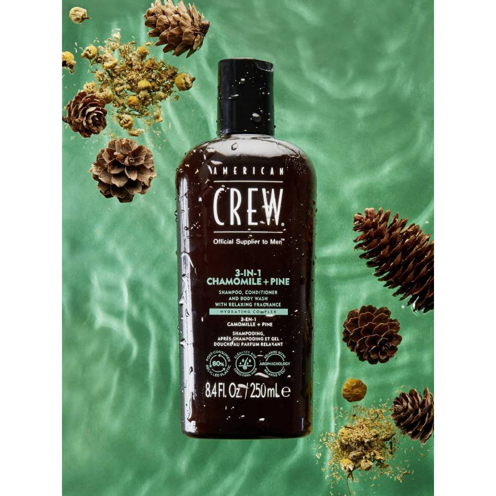 American Crew 3-In-1 Chamomile + Pine 250ml