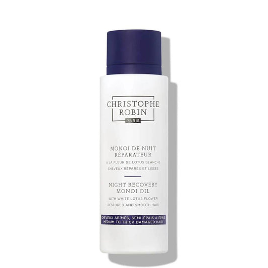 Christophe Robin Night Recovery Monoï Oil with White Lotus Flower 92g