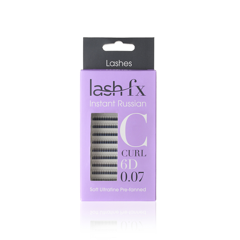 Lash FX Instant Russian 6D C Curl 0.07 10mm