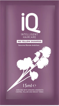 iQ No Yellow Shampoo Sachet 15ml