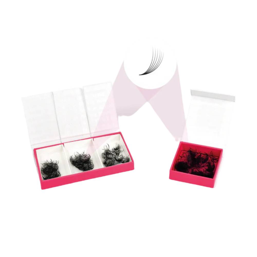 LashBase Pro Made Fans 10D 0.04 D Curl (8-10mm)