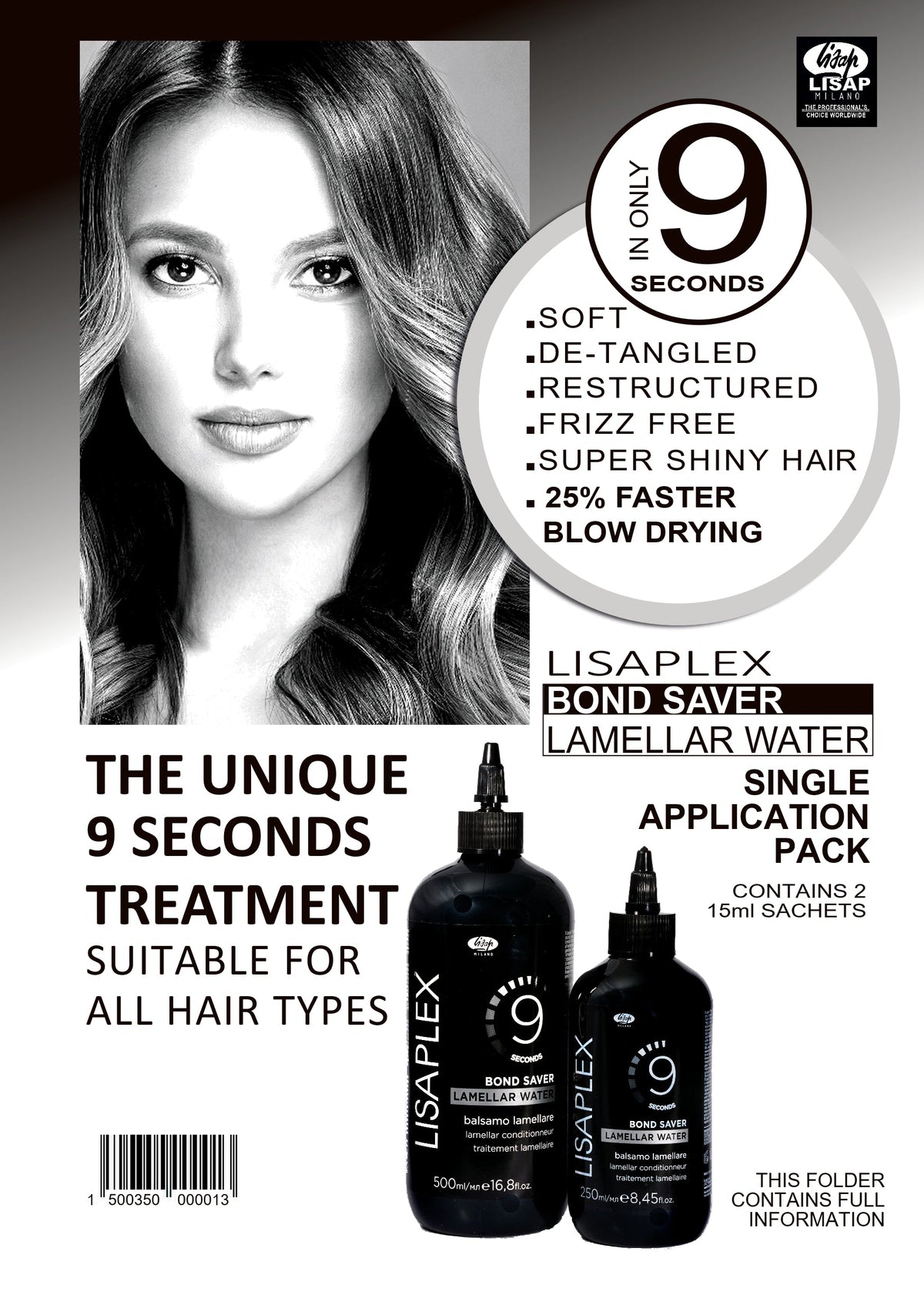 Lisaplex Bond Saver Lamellar Water 500ml