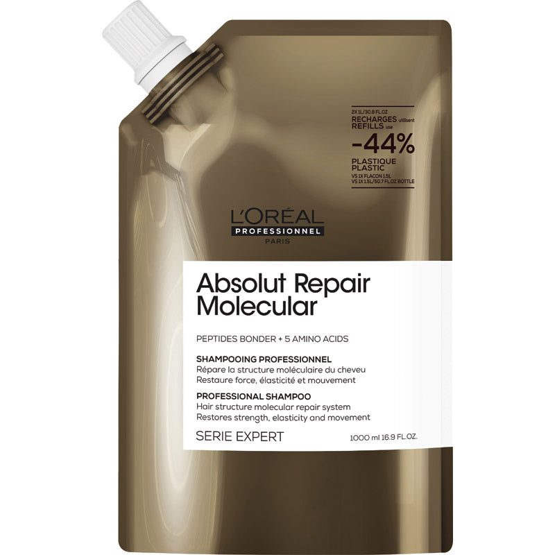 L'Oréal Professionnel Série Expert Absolut Repair Molecular Professional Shampoo Refill 1 Litre
