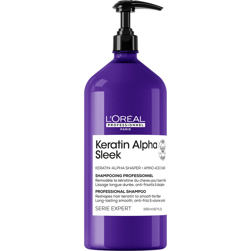 L'Oréal Professionnel Série Expert Keratin Alpha Sleek Shampoo 1500ml