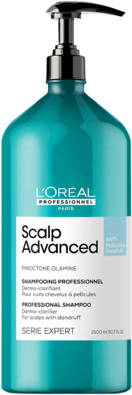 L'Oréal Professionnel Série Expert Scalp Advanced Anti-Dandruff Dermo Clarifier Shampoo 1.5 Litre