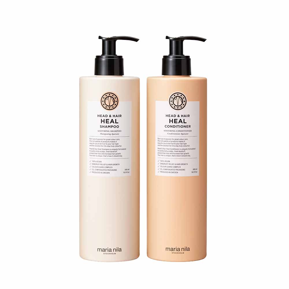 Maria Nila Head & Hair Heal Shampoo & Conditioner Duo, 2x 500ml