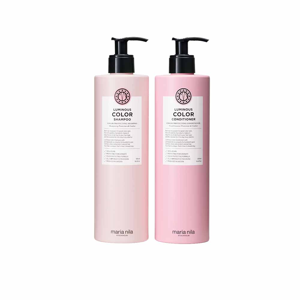 Maria Nila Luminous Color Shampoo & Conditioner Duo, 2x 500ml