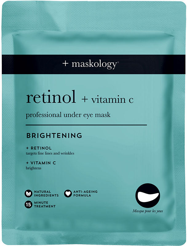 Maskology Retinol & Vitamin C Under Eye Mask