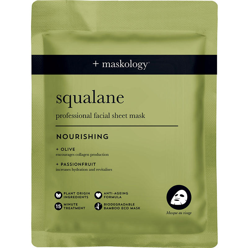 Maskology Squalane Nourishing Sheet Mask