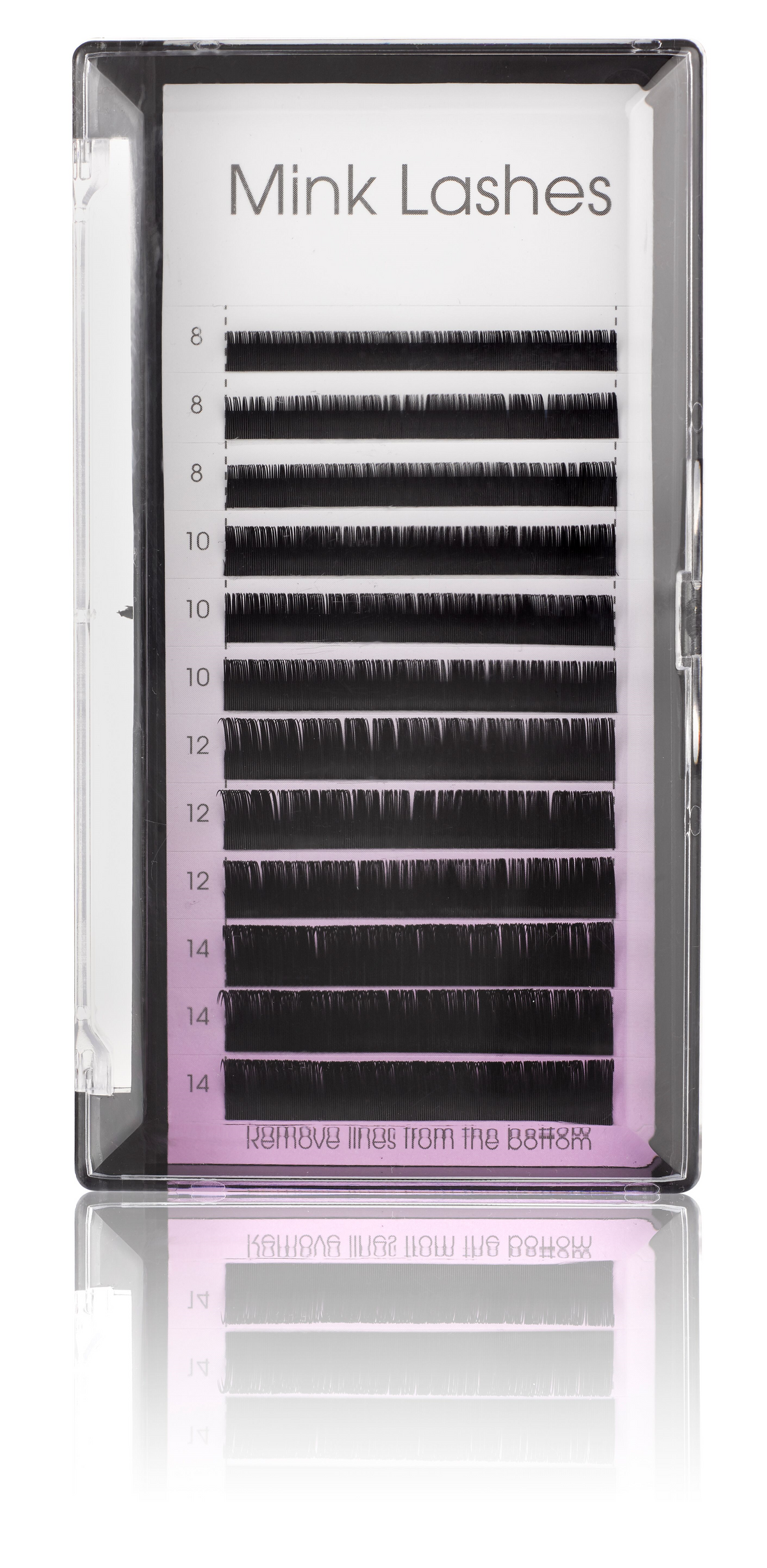 Lash FX D Curl Mink Lashes Tray (Even)
