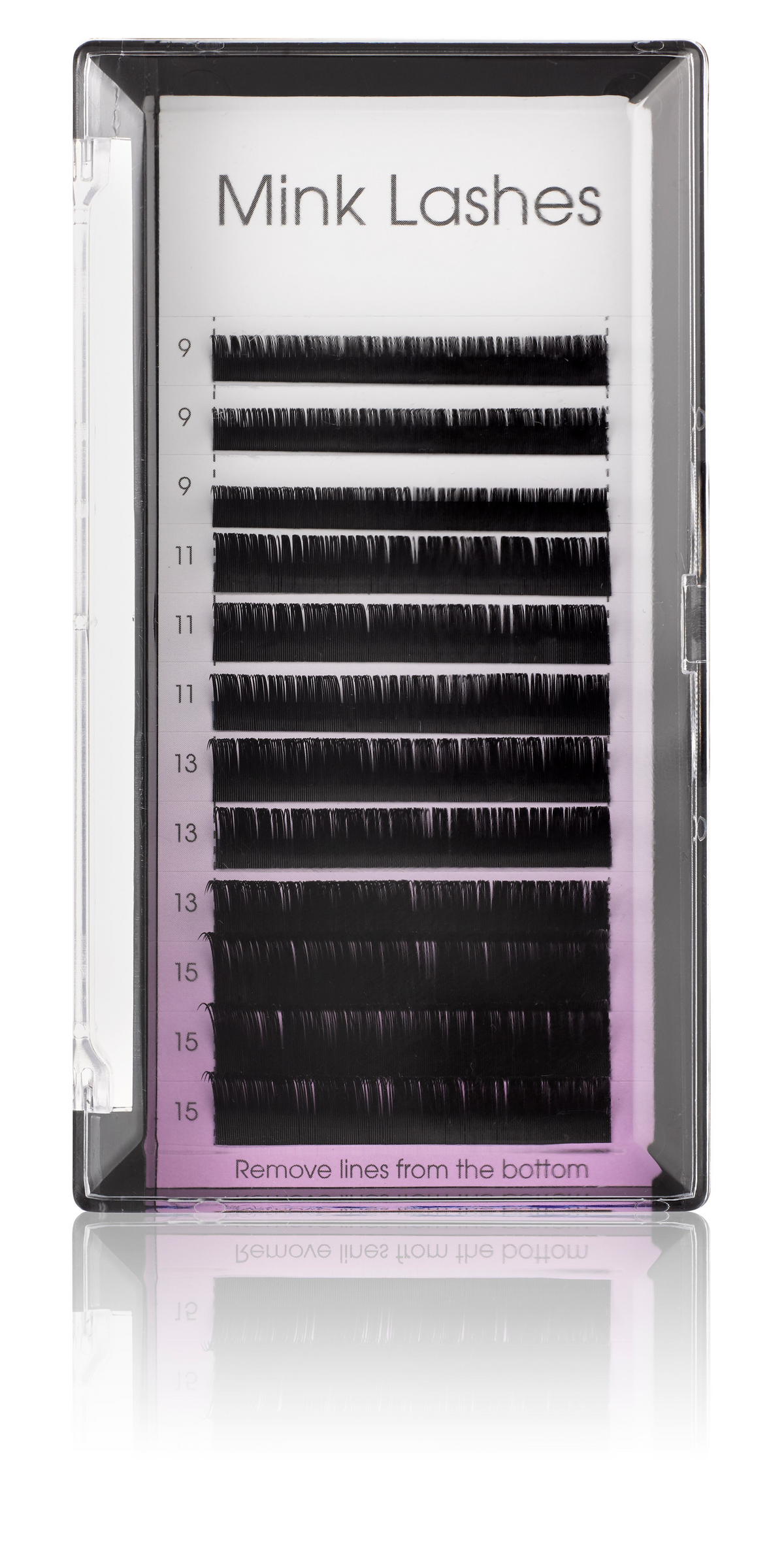 Lash FX D Curl Mink Lashes Tray (Odd)