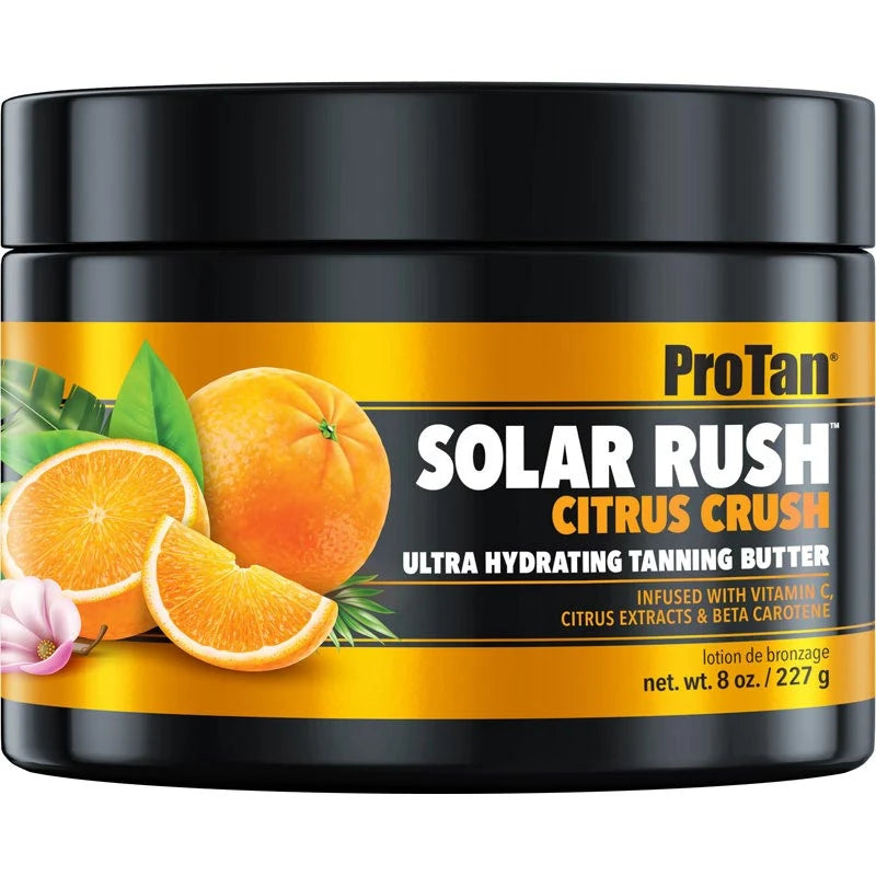 Pro Tan Solar Rush Citrus Crush Ultra Hydrating Tanning Butter 227g