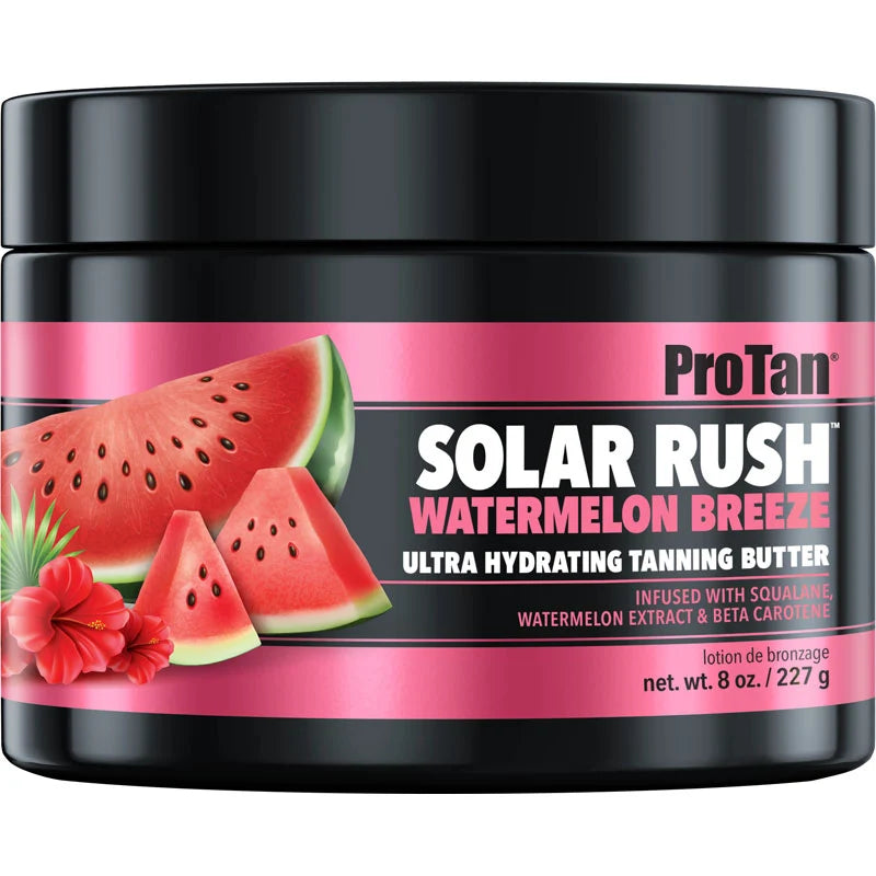 Pro Tan Solar Rush Watermelon Breeze Ultra Hydrating Tanning Butter 227g