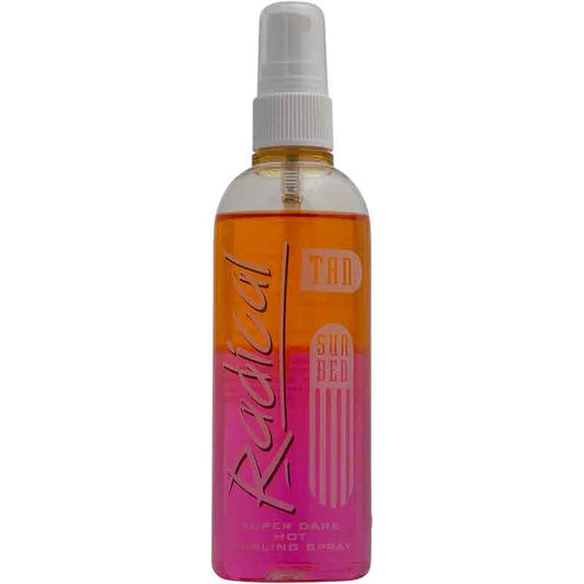 Radical Tan Super Dark Hot Tingling Tanning Oil Spray 165ml