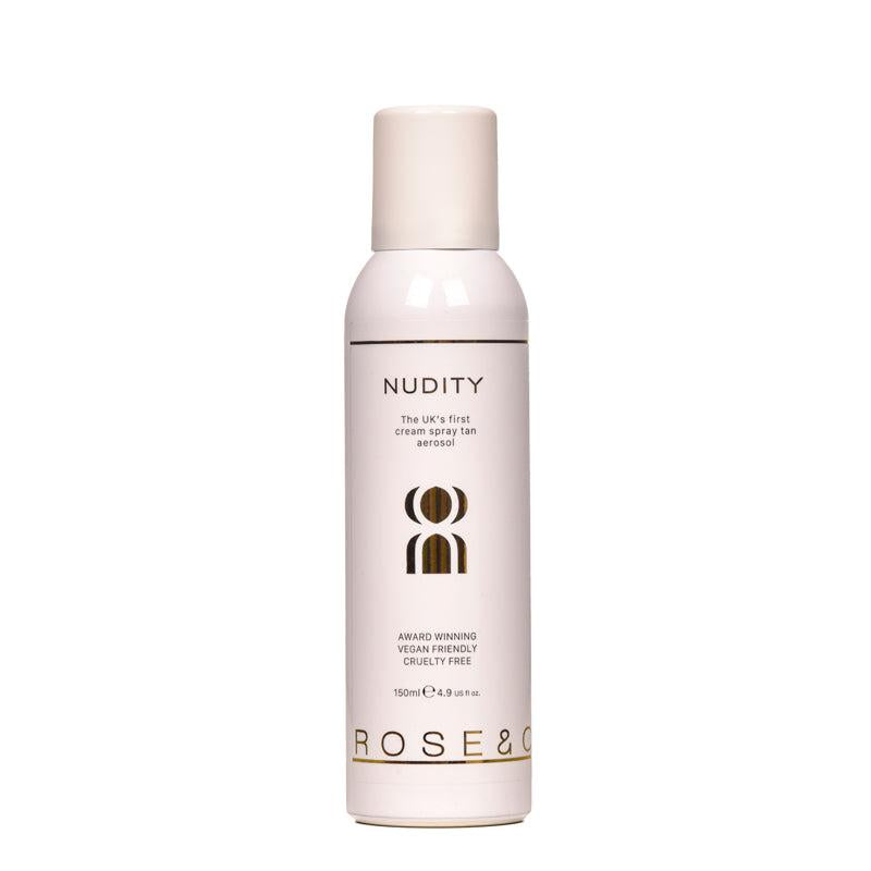 Rose and Caramel Nudity Clear Golden Spray Tan Aerosol 150ml