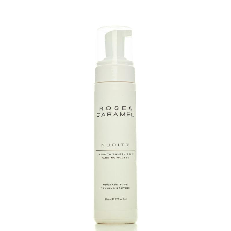 Rose and Caramel Nudity Clear Golden Tanning Mousse 200ml