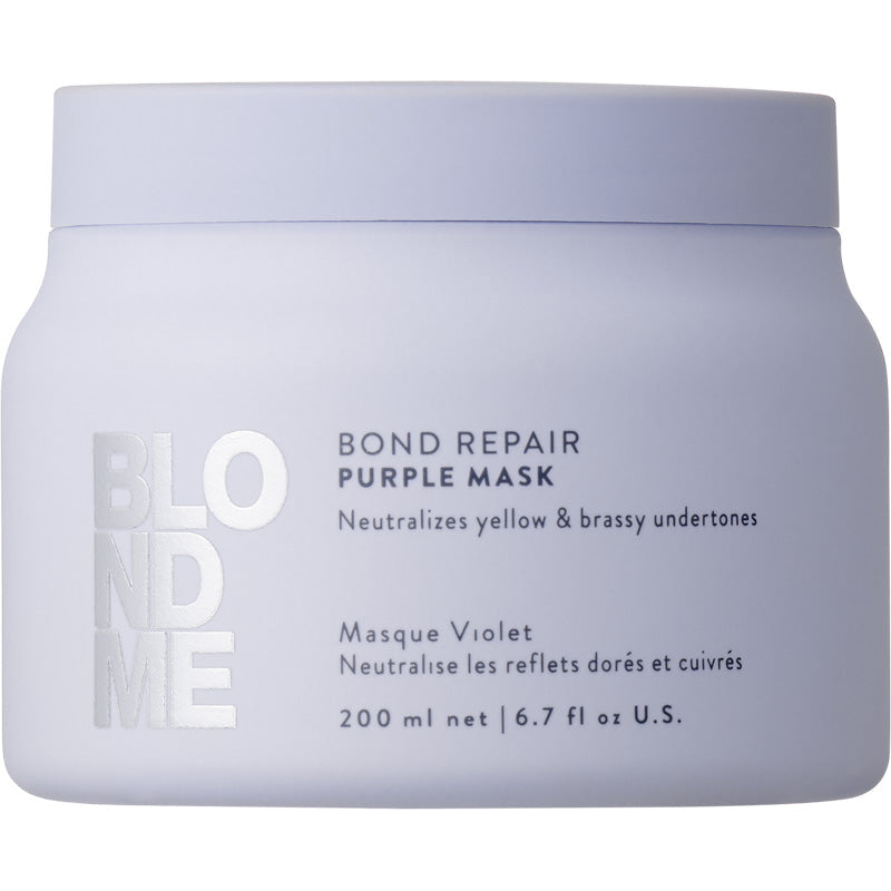 Schwarzkopf Professional BLONDME Bond Repair Purple Hair Mask 200ml