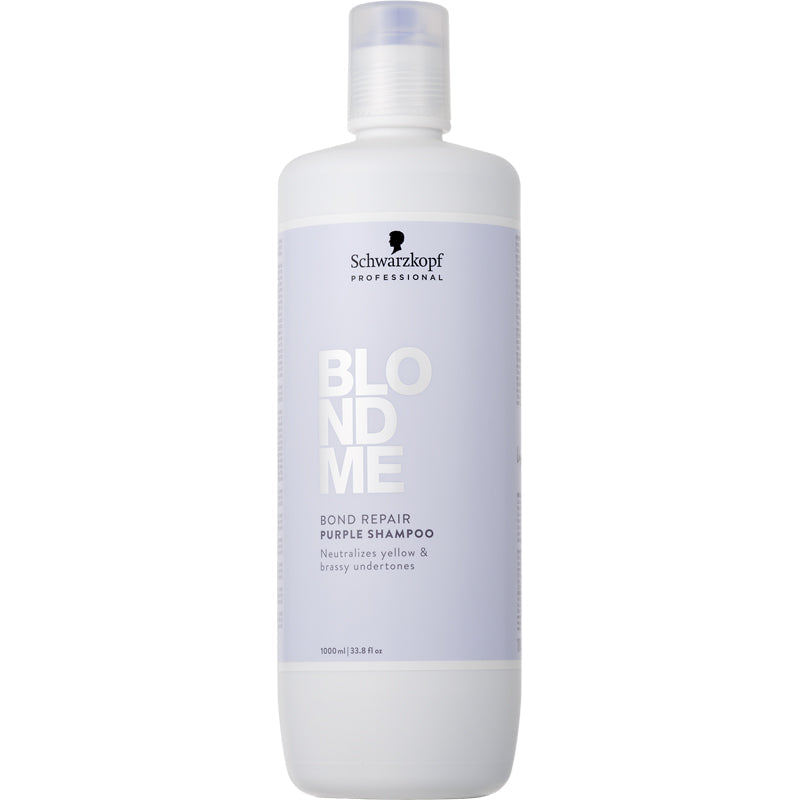 Schwarzkopf Professional BLONDME Bond Repair Purple Shampoo 1 Litre