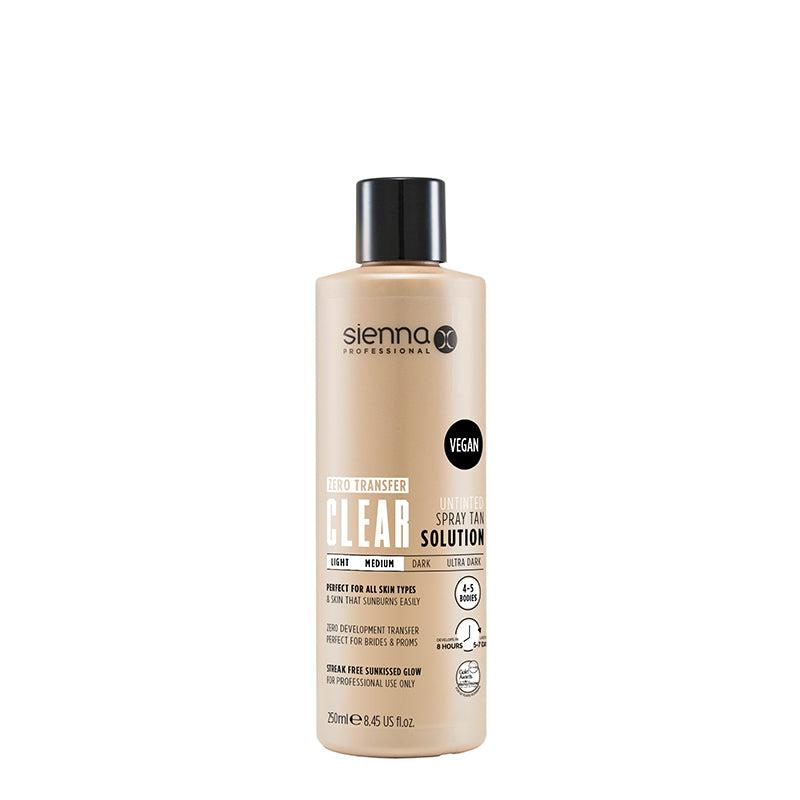 Sienna X Clear Spray Tan Solution 250ml