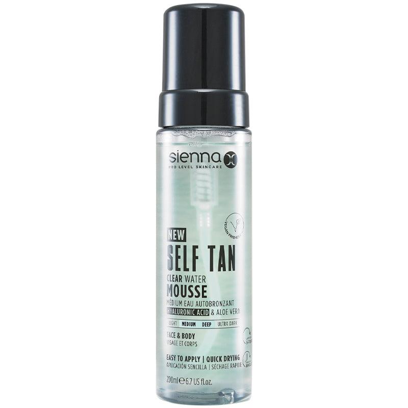 Sienna X Dark Self Tan Clear Water Mousse 200ml