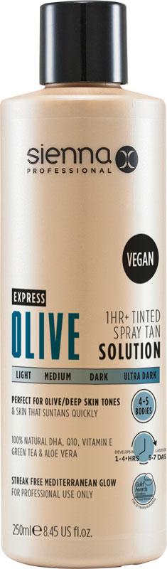 Sienna X Express 1HR+ Olive Solution 250ml