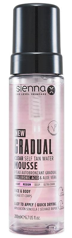 Sienna X Gradual Clear Self Tan Water Mousse 200ml