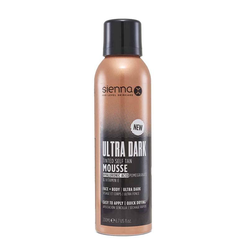 Sienna X Ultra Dark Tinted Self Tan Mousse 200ml