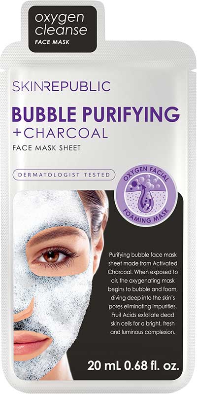 Skin Republic Bubble Purifying Sheet Mask
