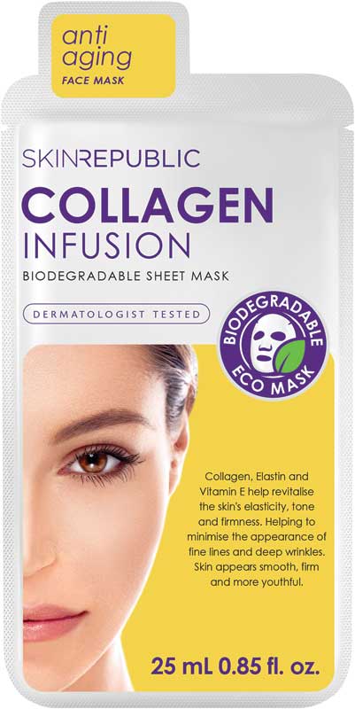 Skin Republic Collagen Infusion Sheet Mask