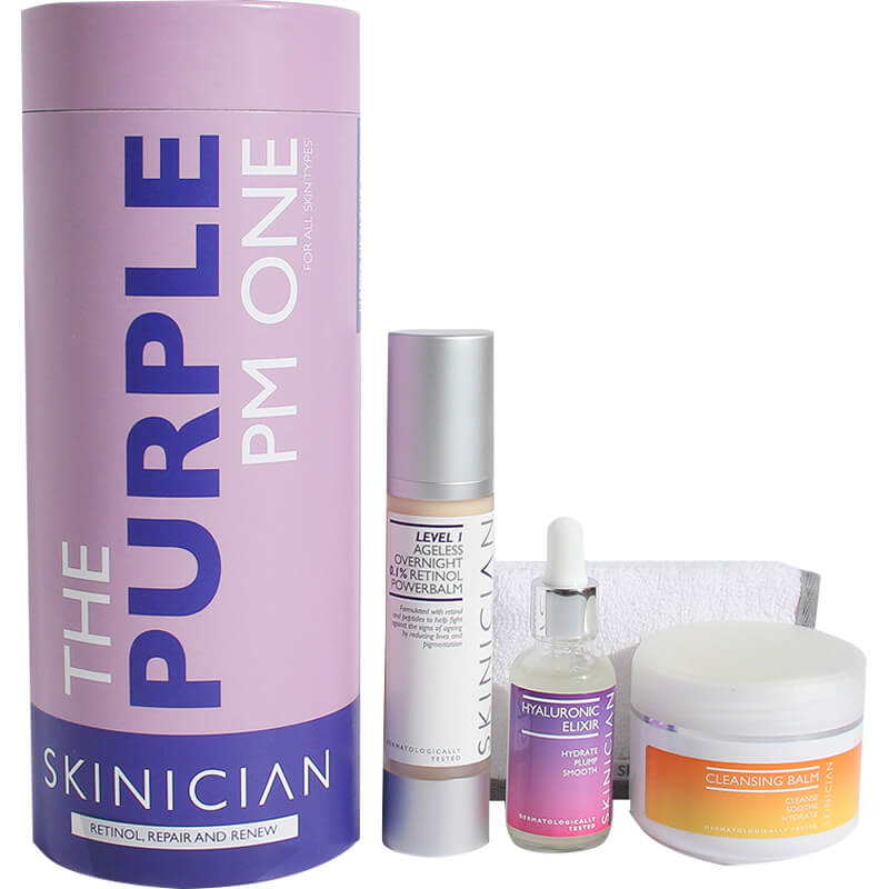 SKINICIAN The Purple PM One - Retinol, Repair & Renew Gift Set