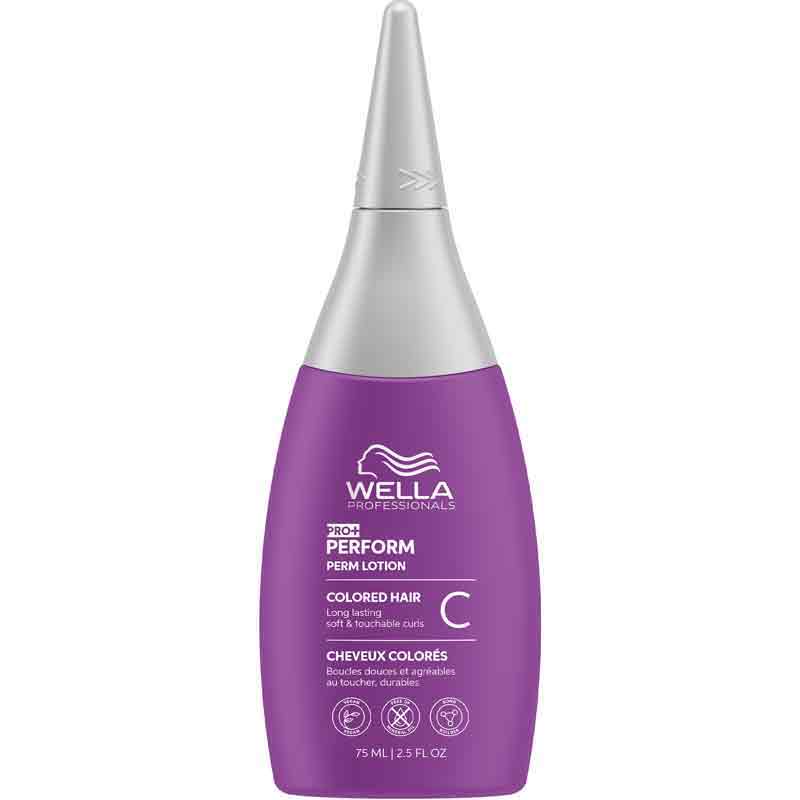 Wella Professionals Perform Perm Permanent Lotion (Curl) For Coloured Hair 75ml